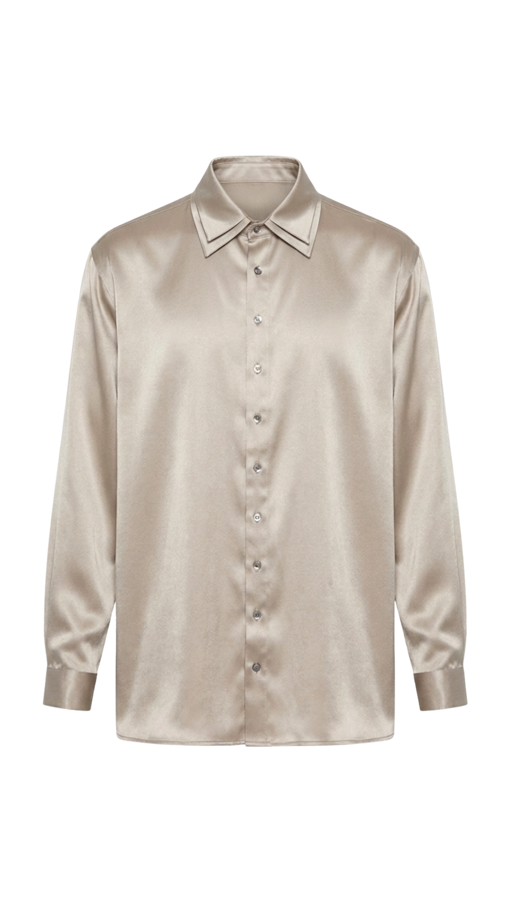 Camisa Kõi Alongada Metálica Seda
