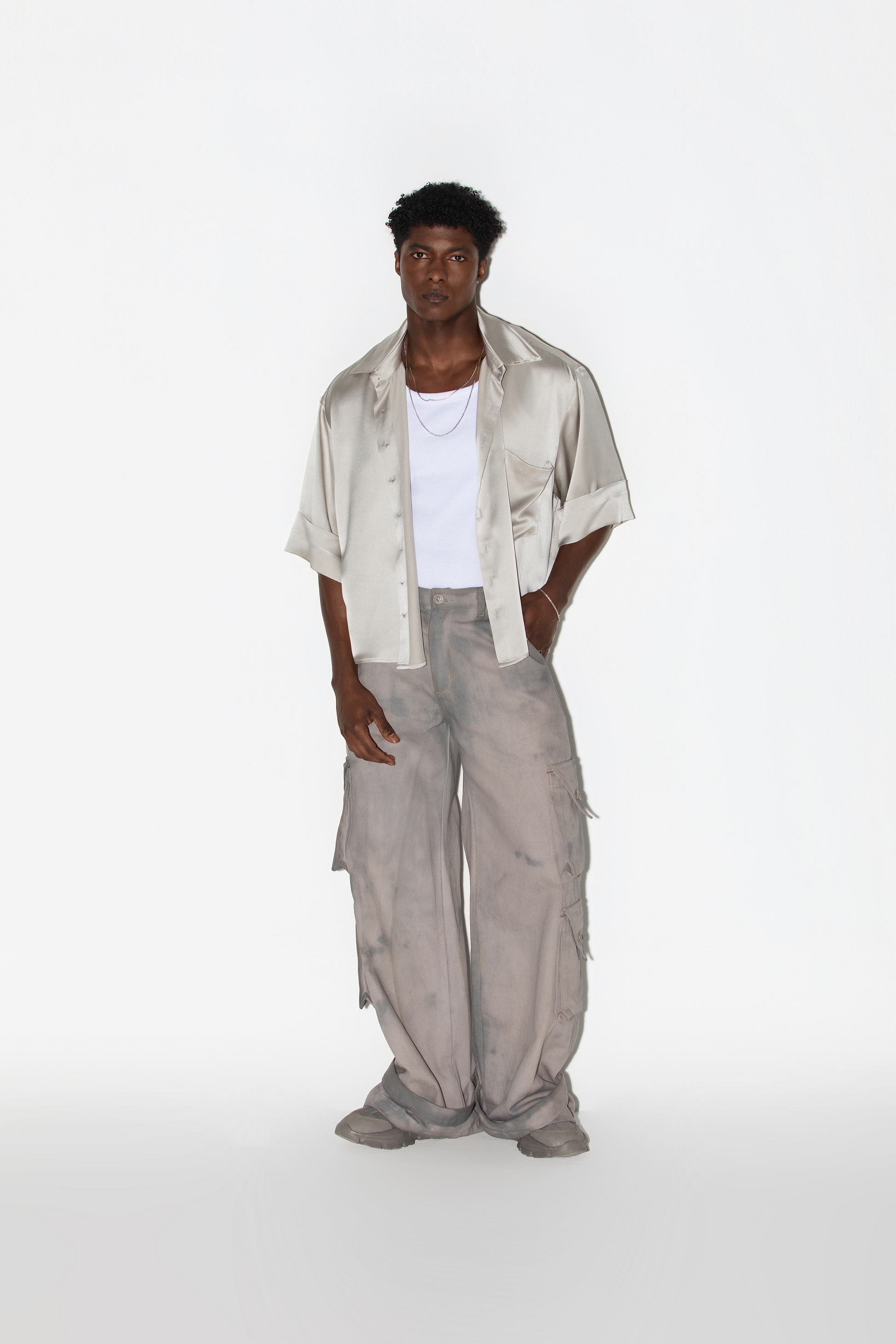 Camisa Kõi Boxy Metálica (Lançamento)