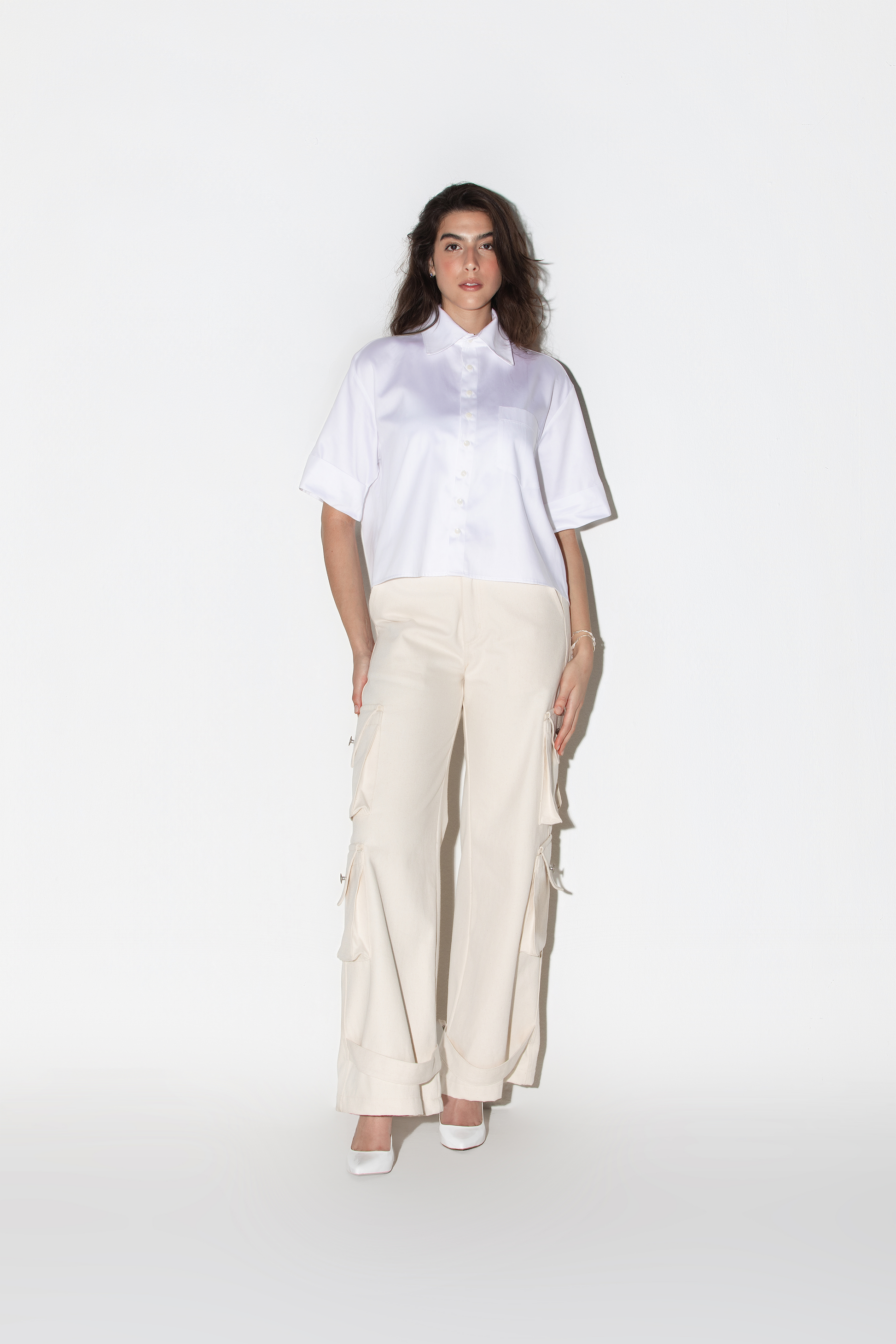 Camisa Boxy Algodão