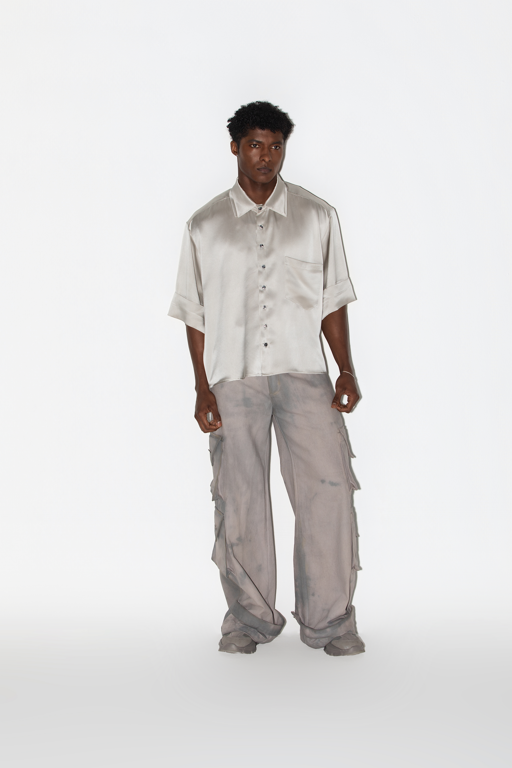 Camisa Kõi Boxy Metálica (Lançamento)