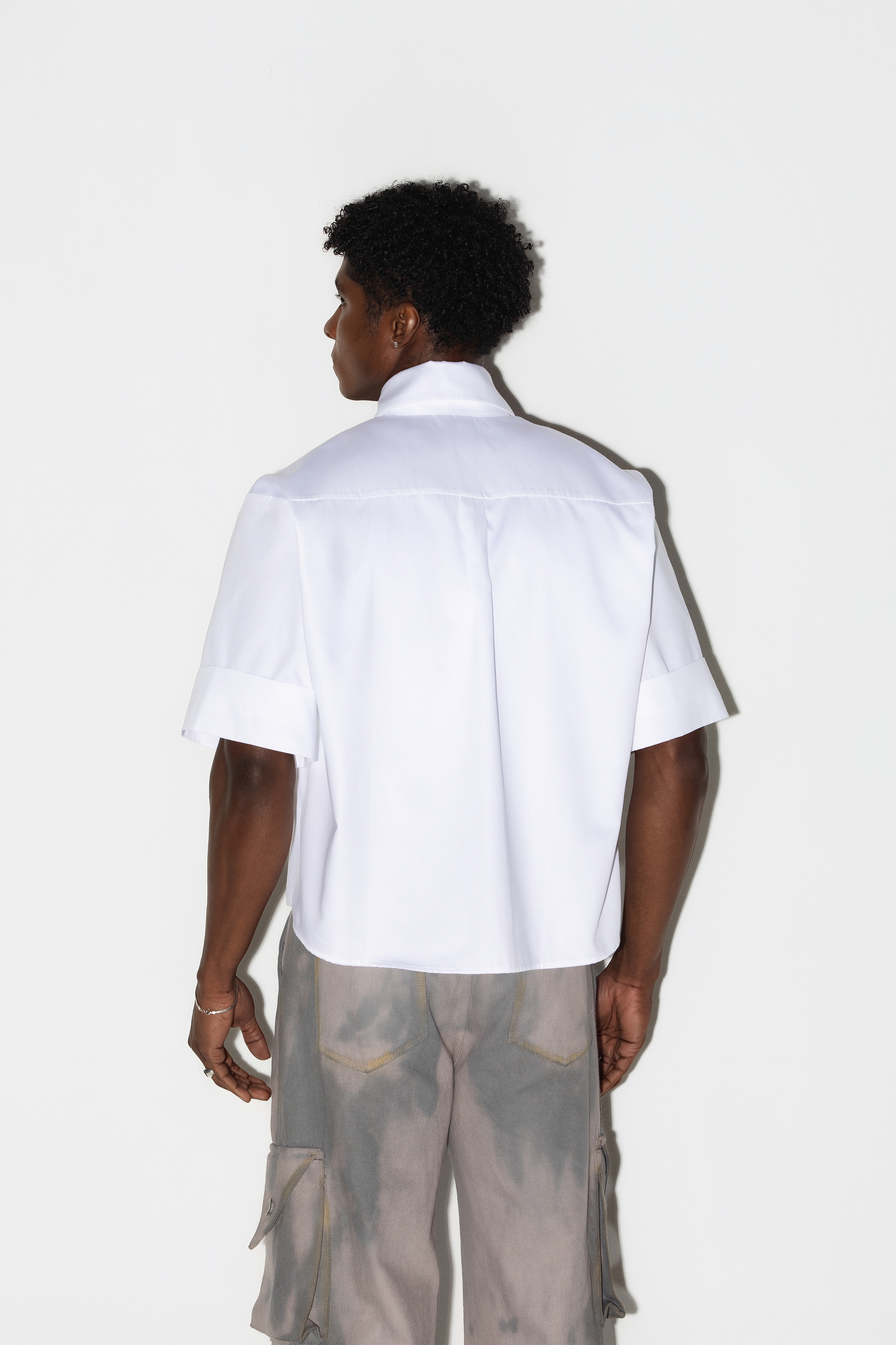 Camisa Boxy Algodão