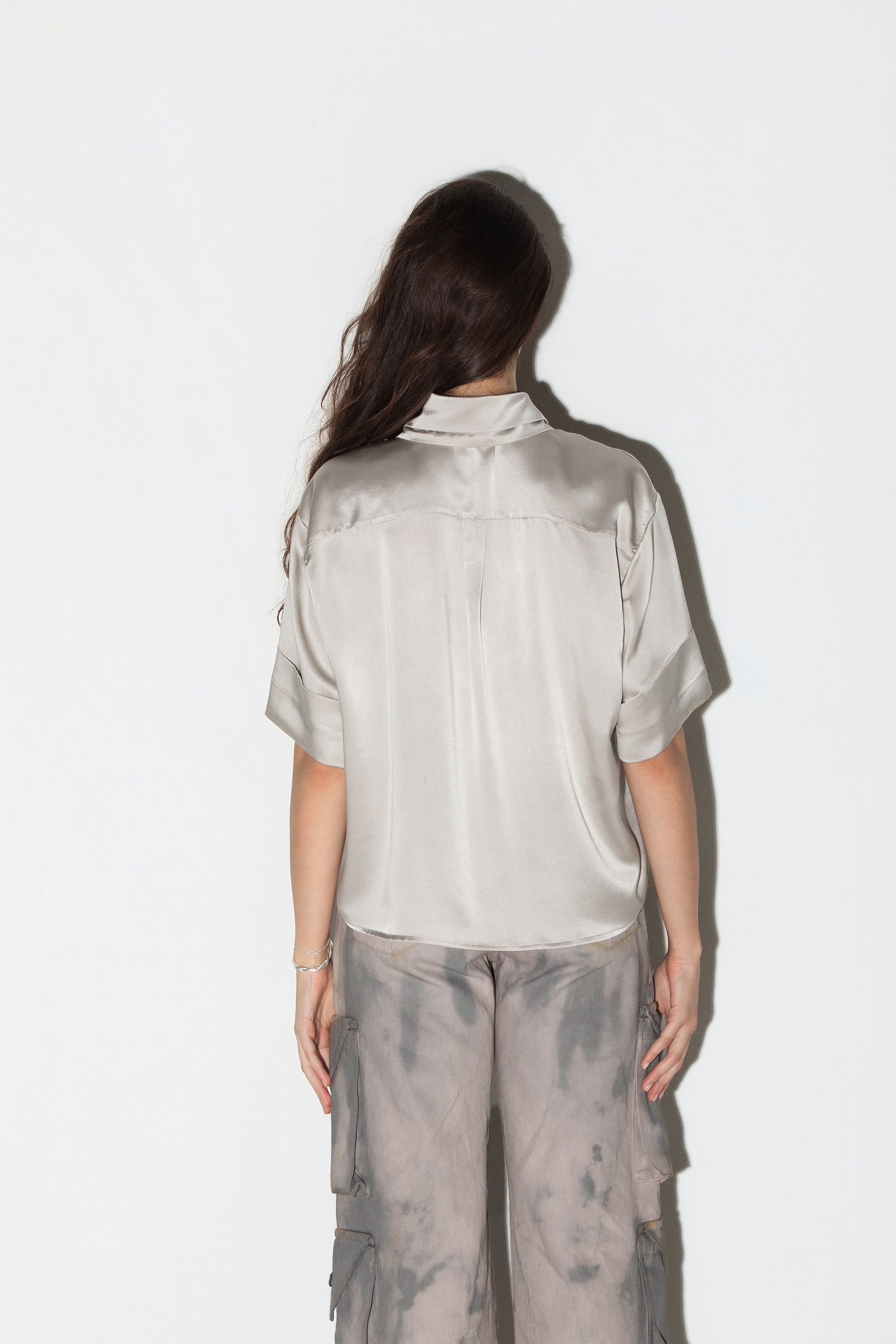 Camisa Kõi Boxy Metálica (Lançamento)